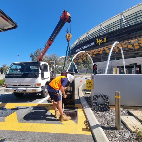 Perth Automatic Sliding & Pedestrian Gate Upgrade
