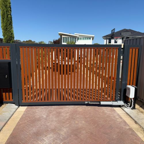 Single Swing Gate & Letterbox Installation