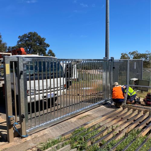 Wamia Muchea Truck Impact Case Study - Heavy-duty Industrial Gate Restoration